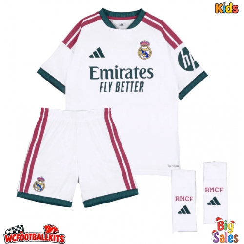 Real Madrid Jude Bellingham #5 Replica Home Stadium Kit for Kids 2026-27 Short Sleeve (+ pants)